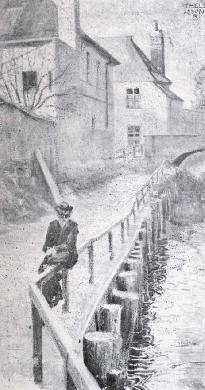 Egon Schiele Path Along the kierling brook,klosterneu-burg